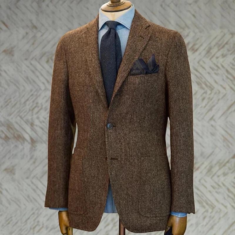 Costume pour hommes, Blazer à chevrons