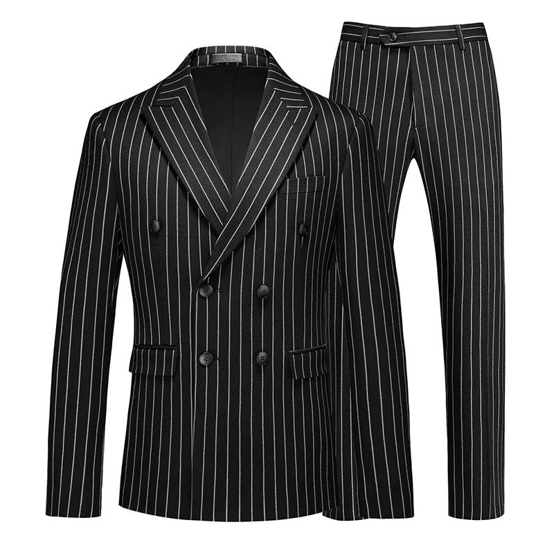 Blazers à double boutonnage pour hommes