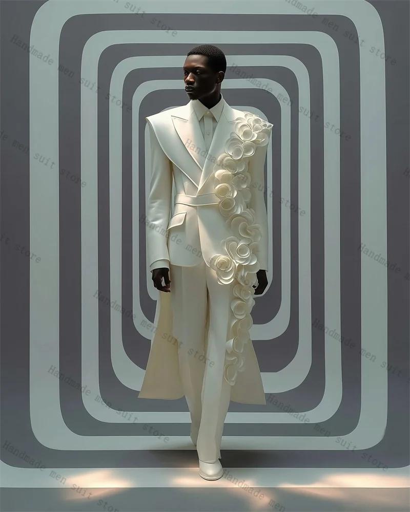 Costumes de marié blancs pour hommes