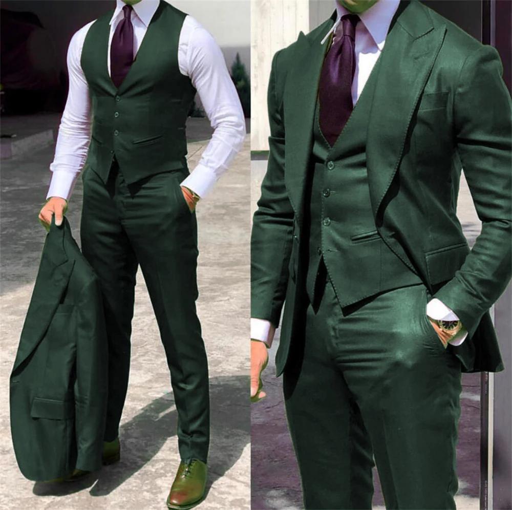 Costumes d'affaires formels de couleur unie