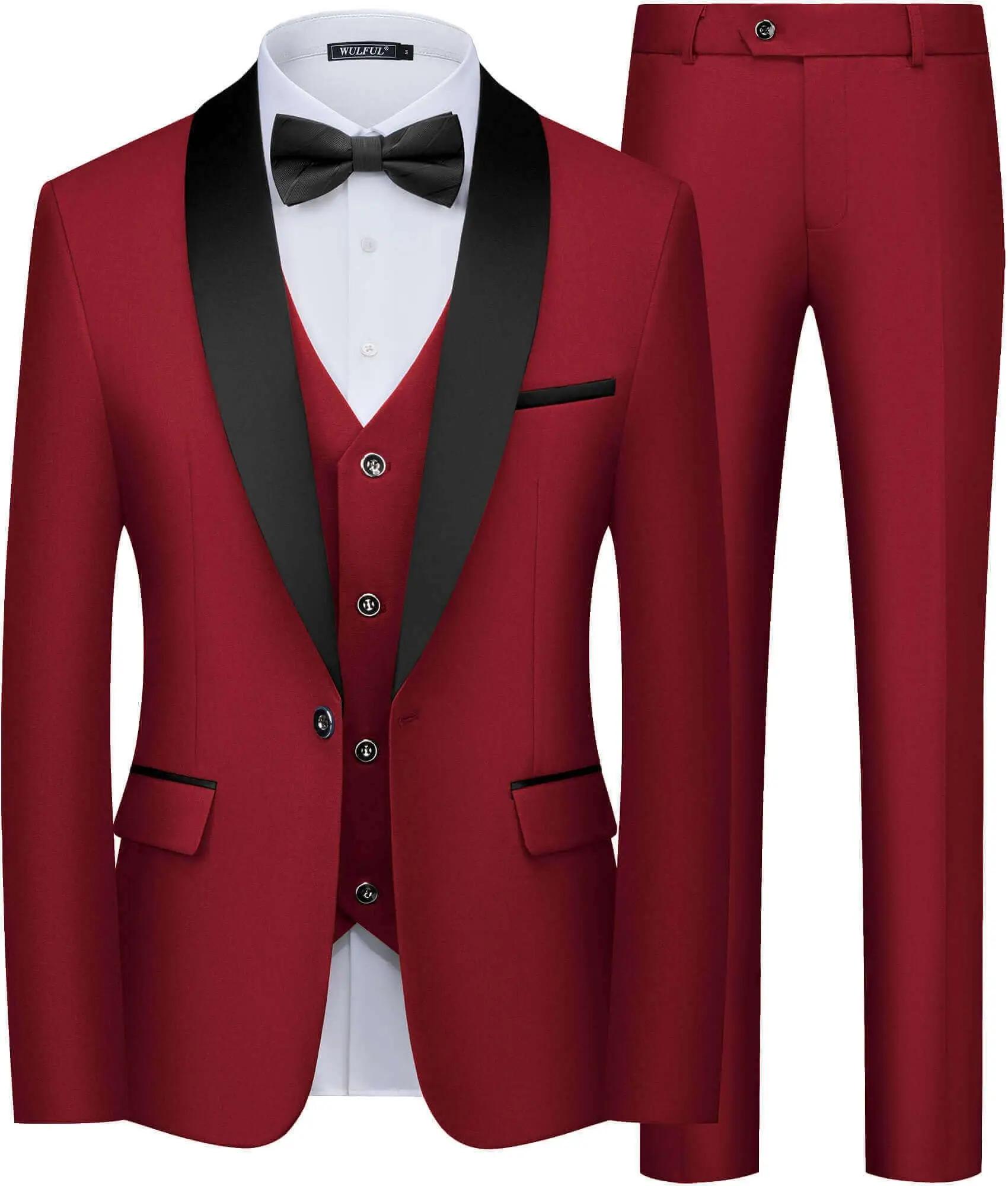 Costume noir pour hommes