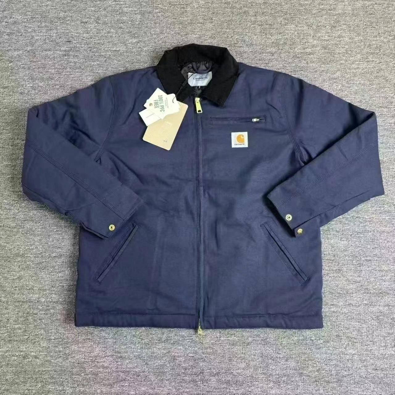 Veste en toile J97 Detroit American Vintage en denim délavé style workwear