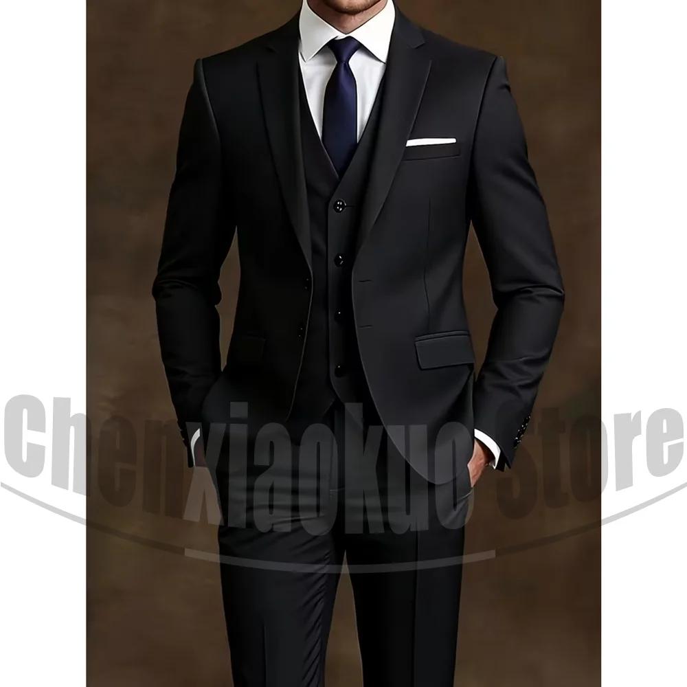Costume chic pour homme 3 pièces