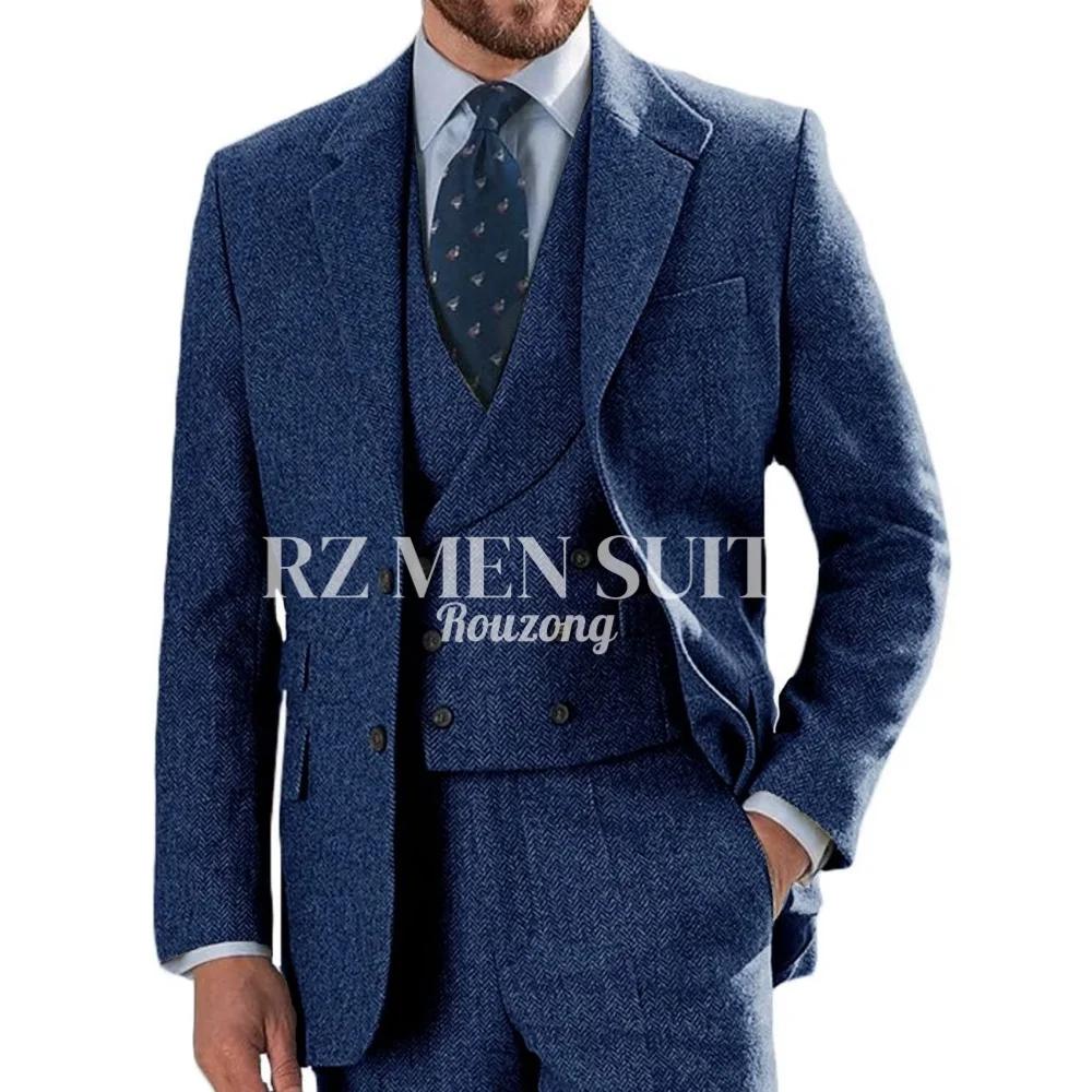 Costumes en tweed pour hommes