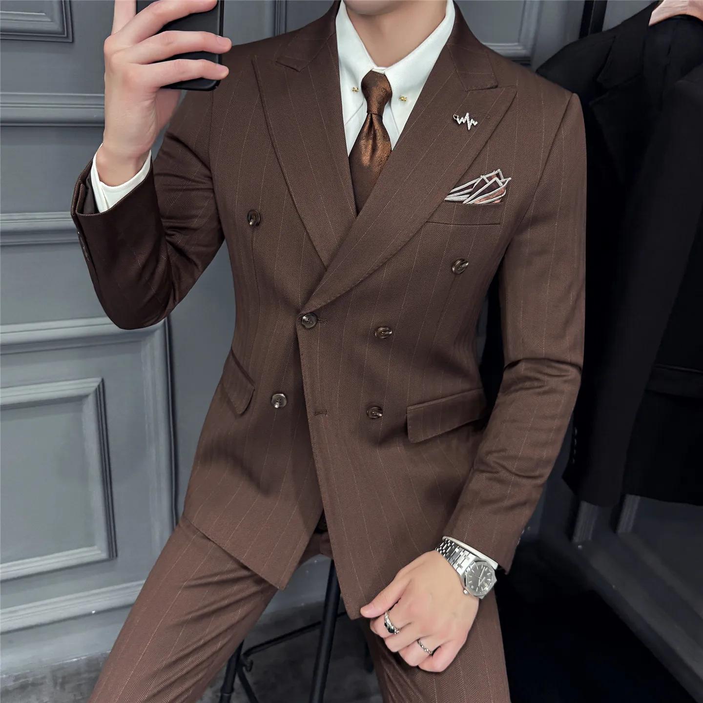 Costume de mariage haut de gamme pour hommes d'affaires