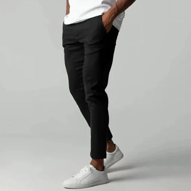 Pantalon de costume décontracté pour hommes