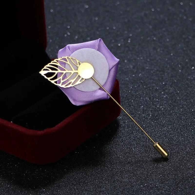 Boutonnières pour hommes pour mariage marié Corsage Roses fleur