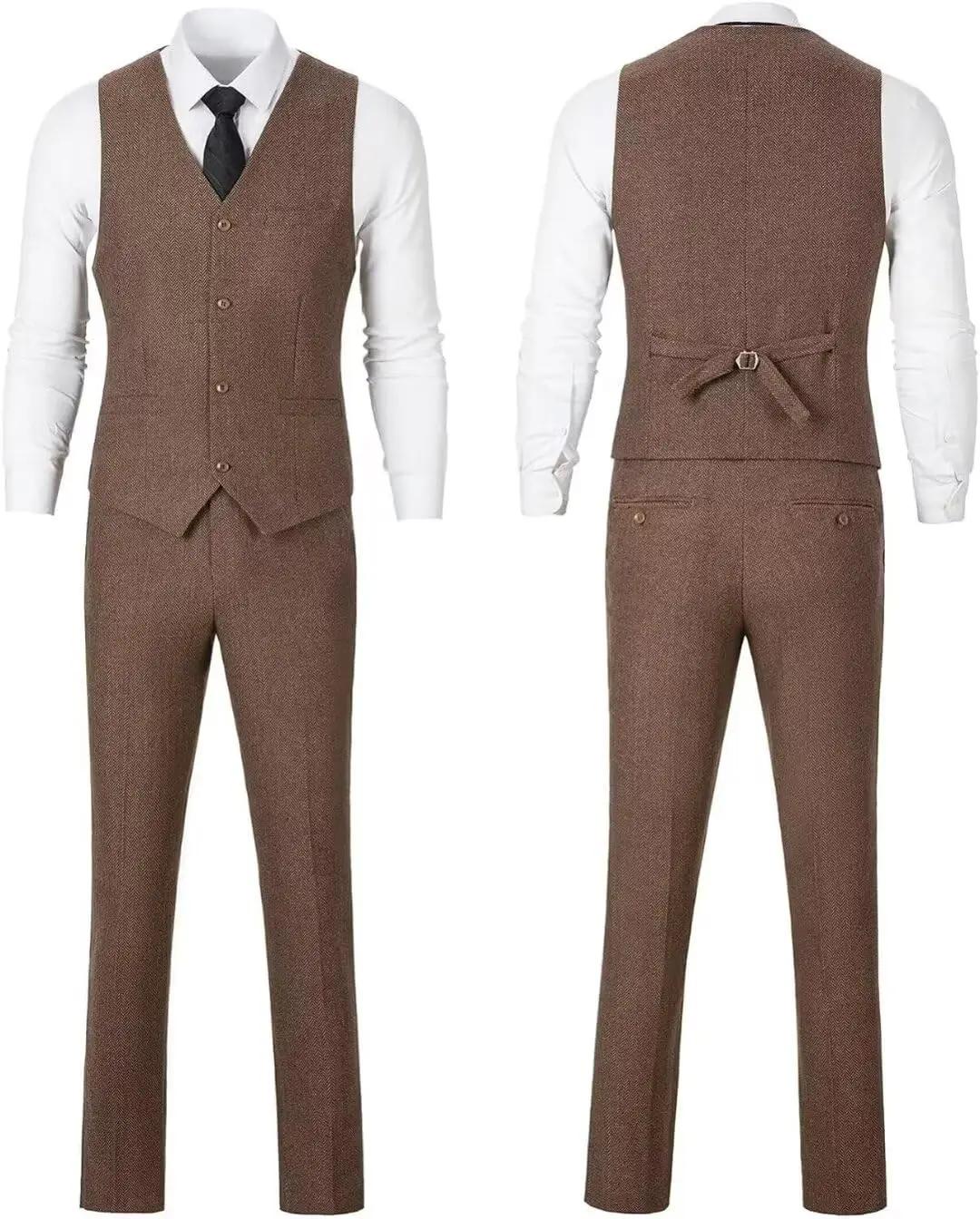 Costume à chevrons pour hommes