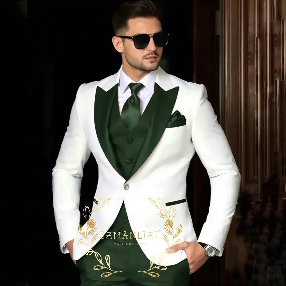 Costumes de luxe pour hommes pour mariage