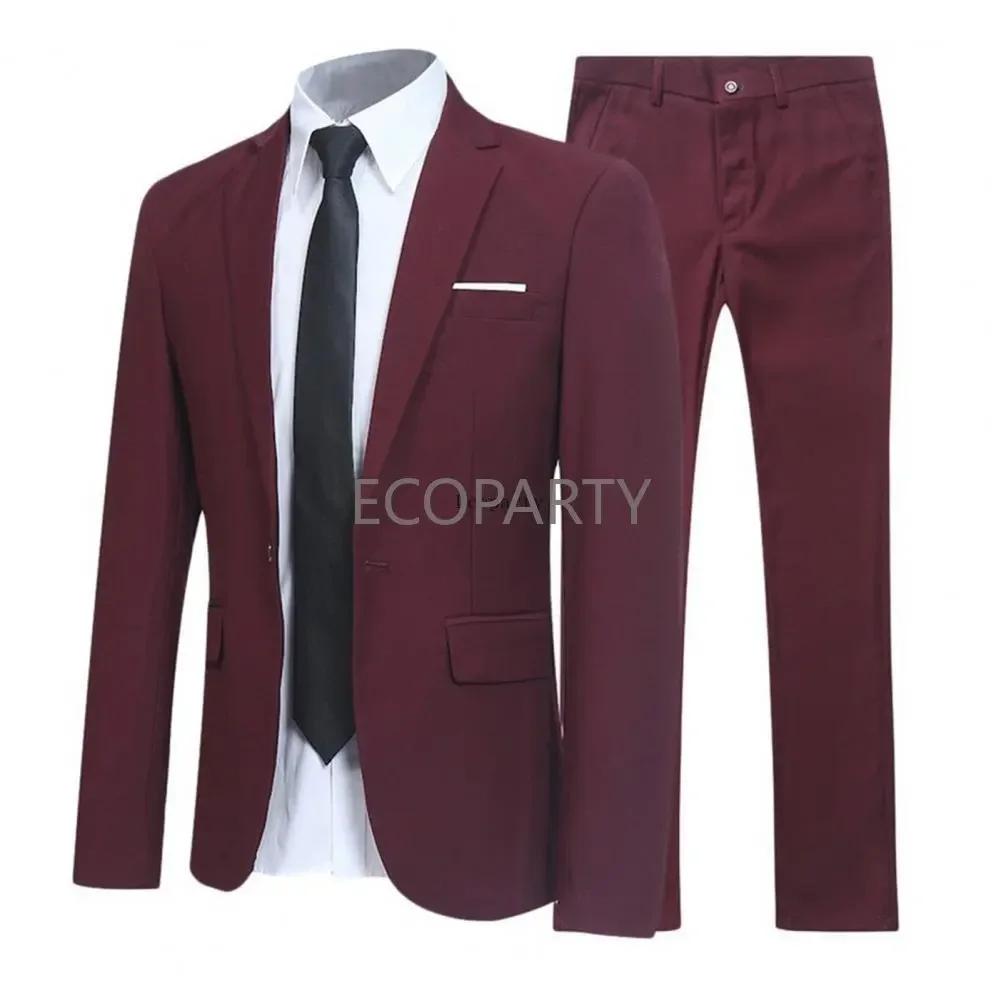 Costume homme ajusté à fente