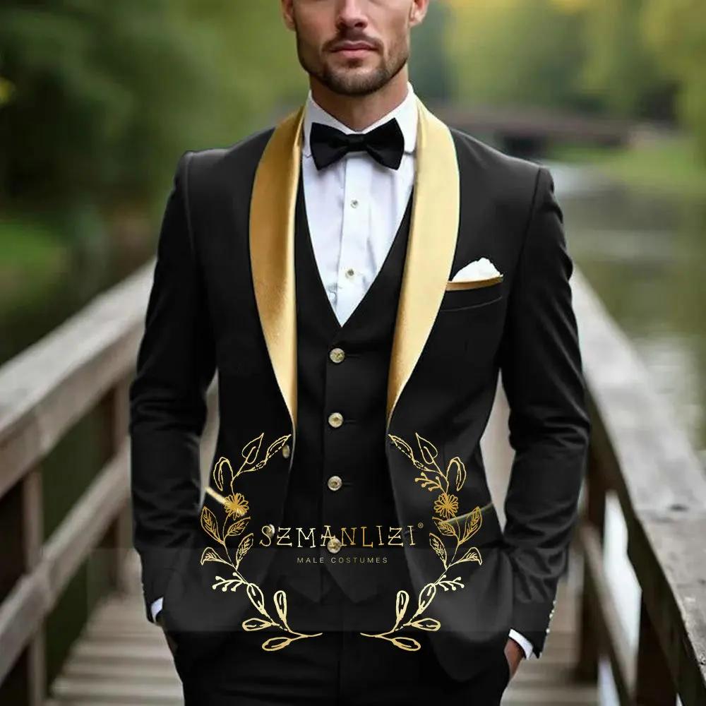 Costume vert huile pour hommes