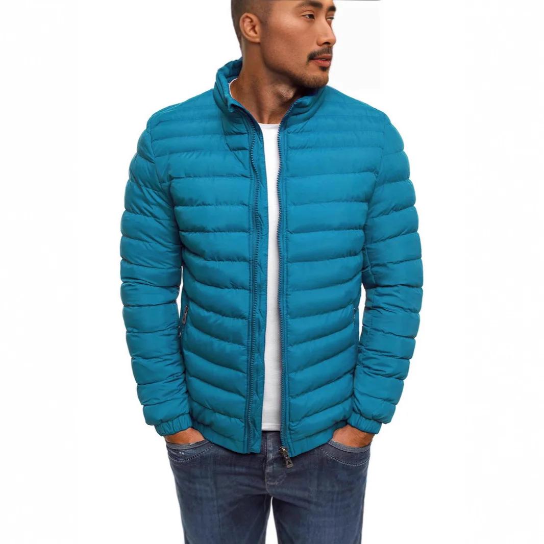Veste en coton de couleur Pure pour homme