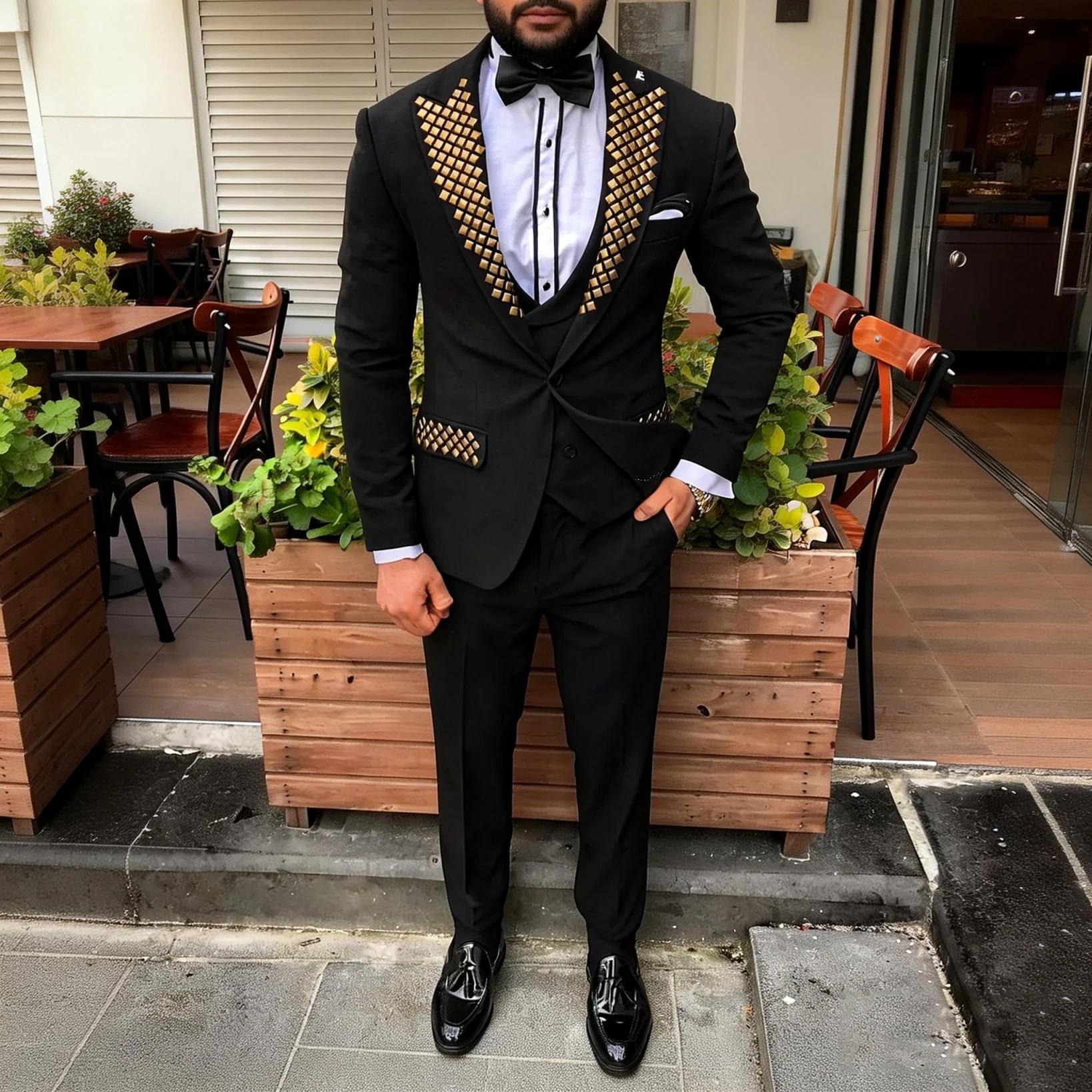 Costume de mariage moderne pour homme