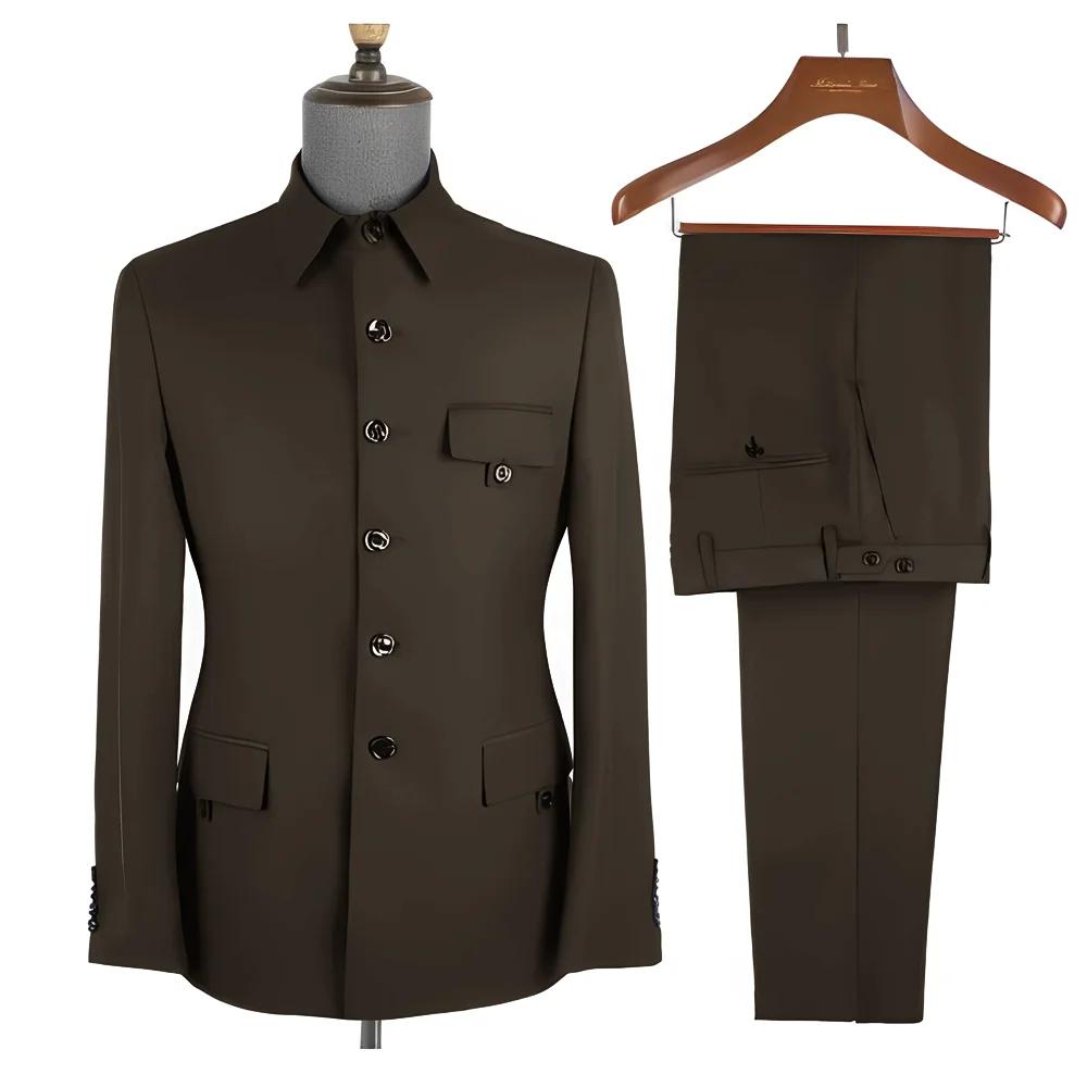 Costume formel bleu Royal pour hommes