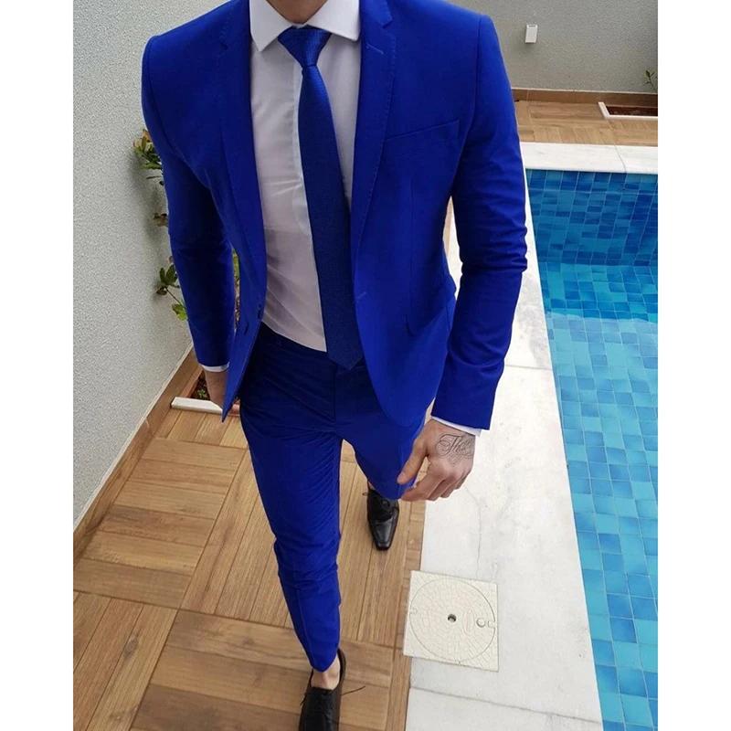 Costume de Bal Bleu Royal pour Homme