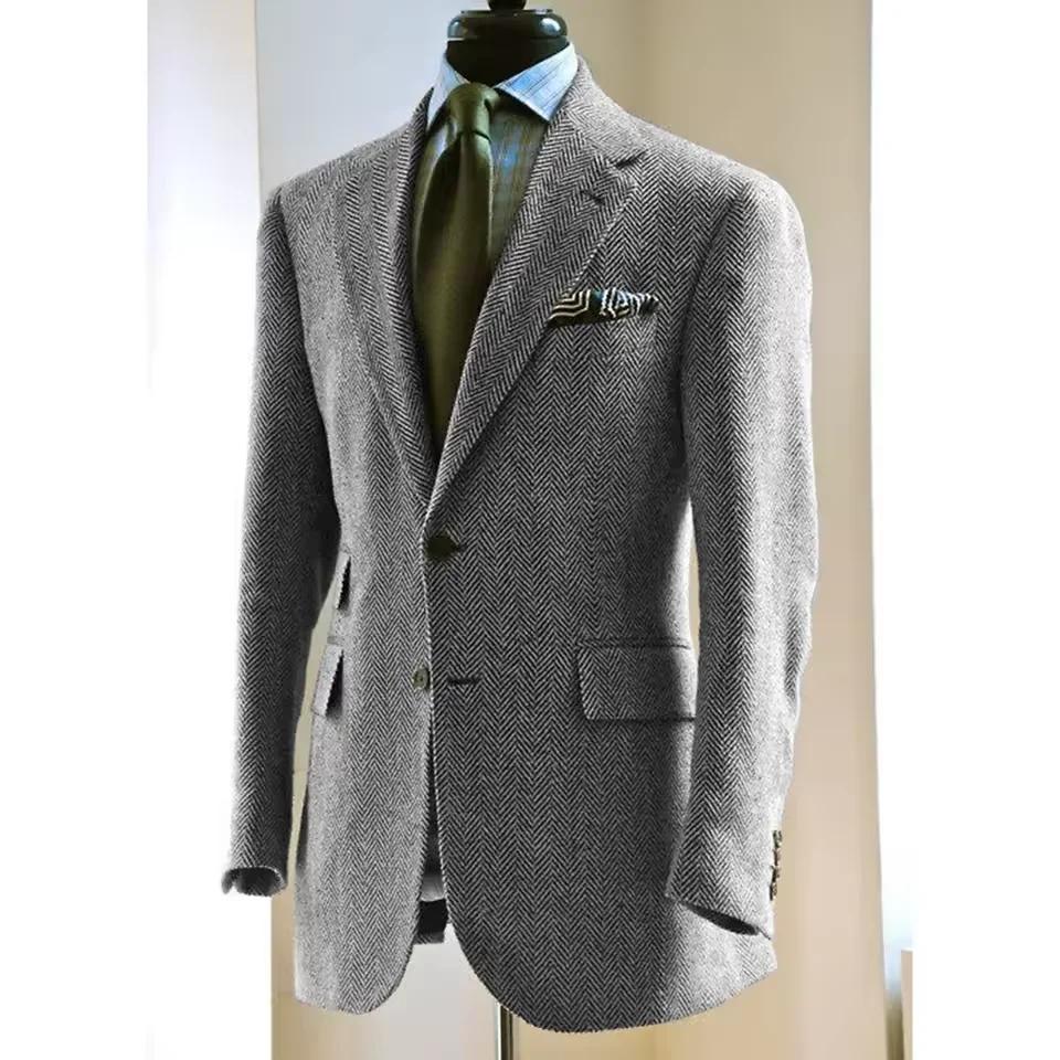 Blazer à chevrons pour hommes