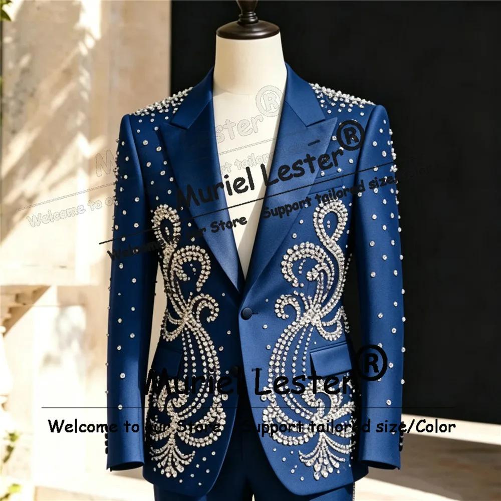 Costume brillant pour hommes