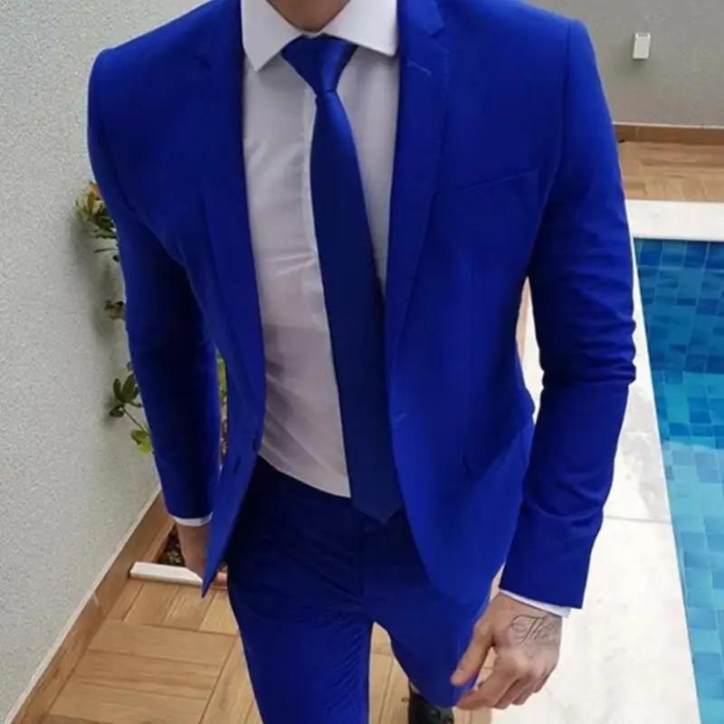 Costume de Bal Bleu Royal pour Homme