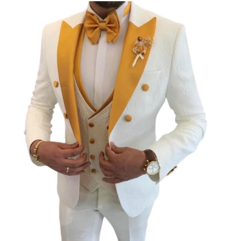 Costumes de mariage floraux pour hommes