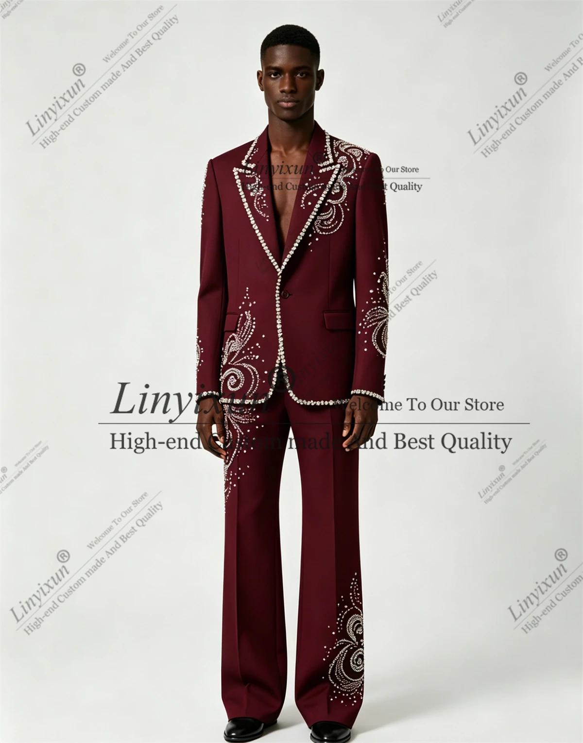 Costume Homme Élégant 2 Pièces pour Soirée et Bal de Promo