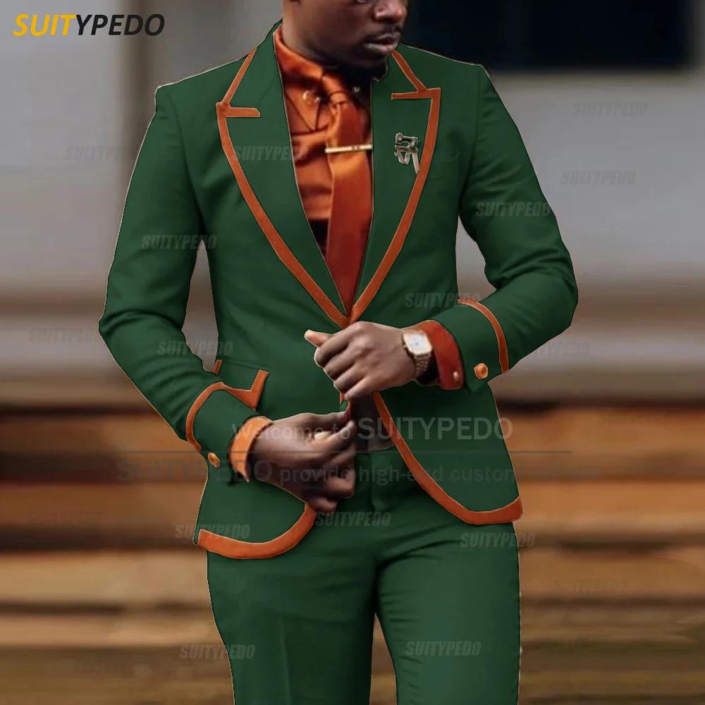 Ensembles de costumes de mariage de luxe pour hommes