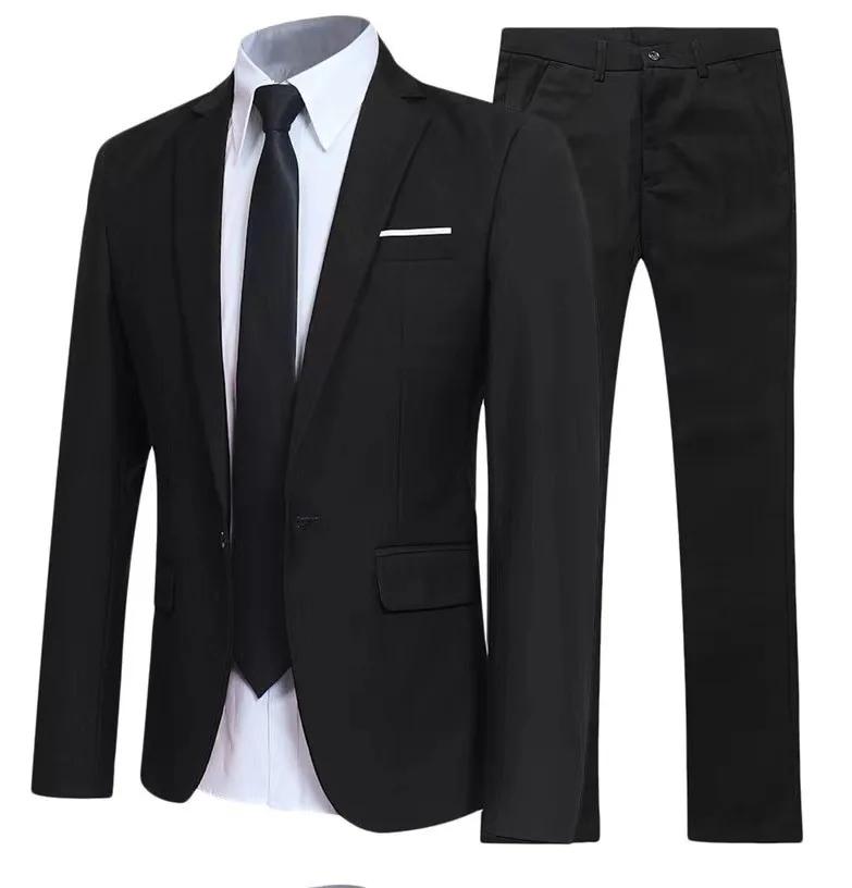 Ensemble de costume de marié de mariage décontracté pour hommes