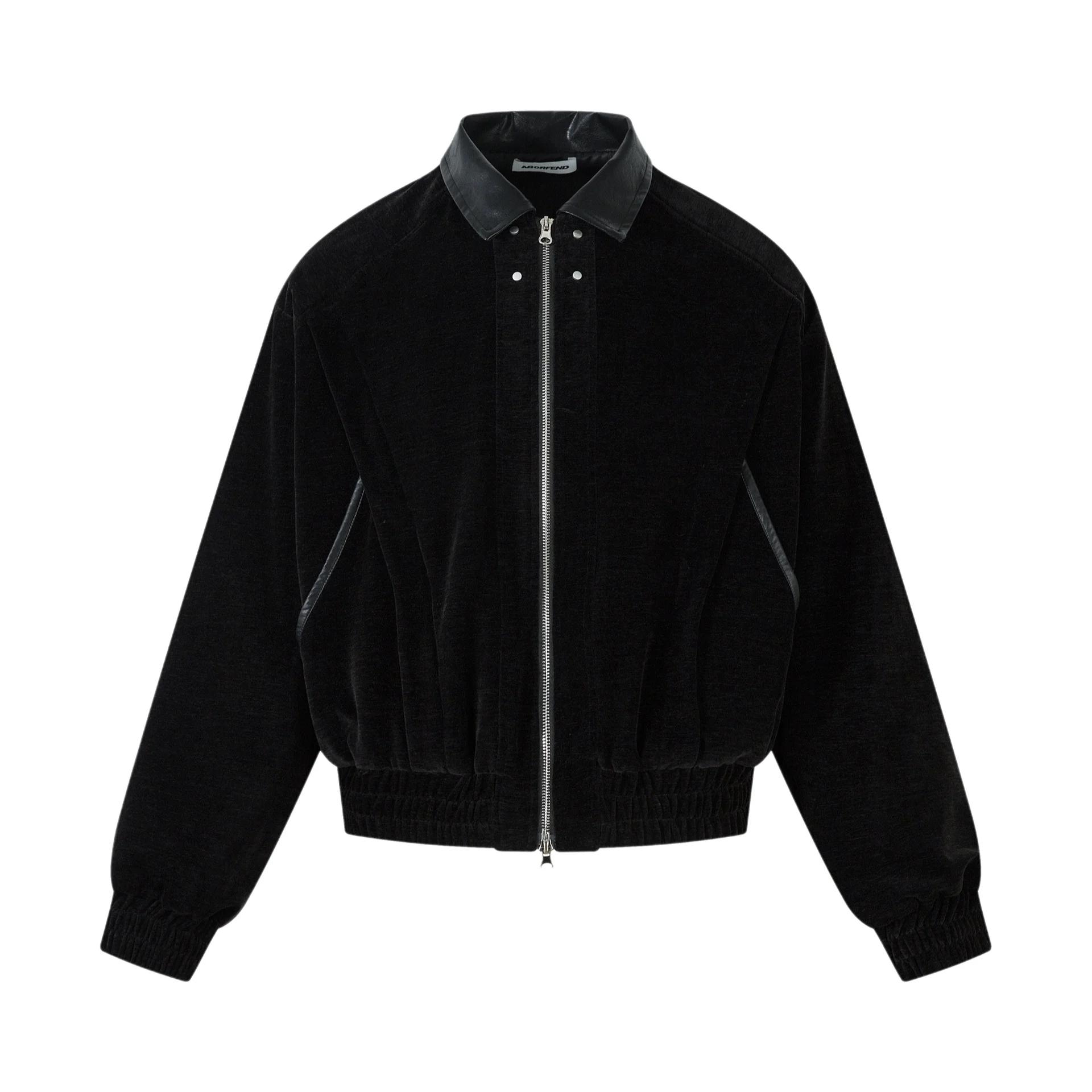 BF.BORFEND Veste en velours rétro américaine