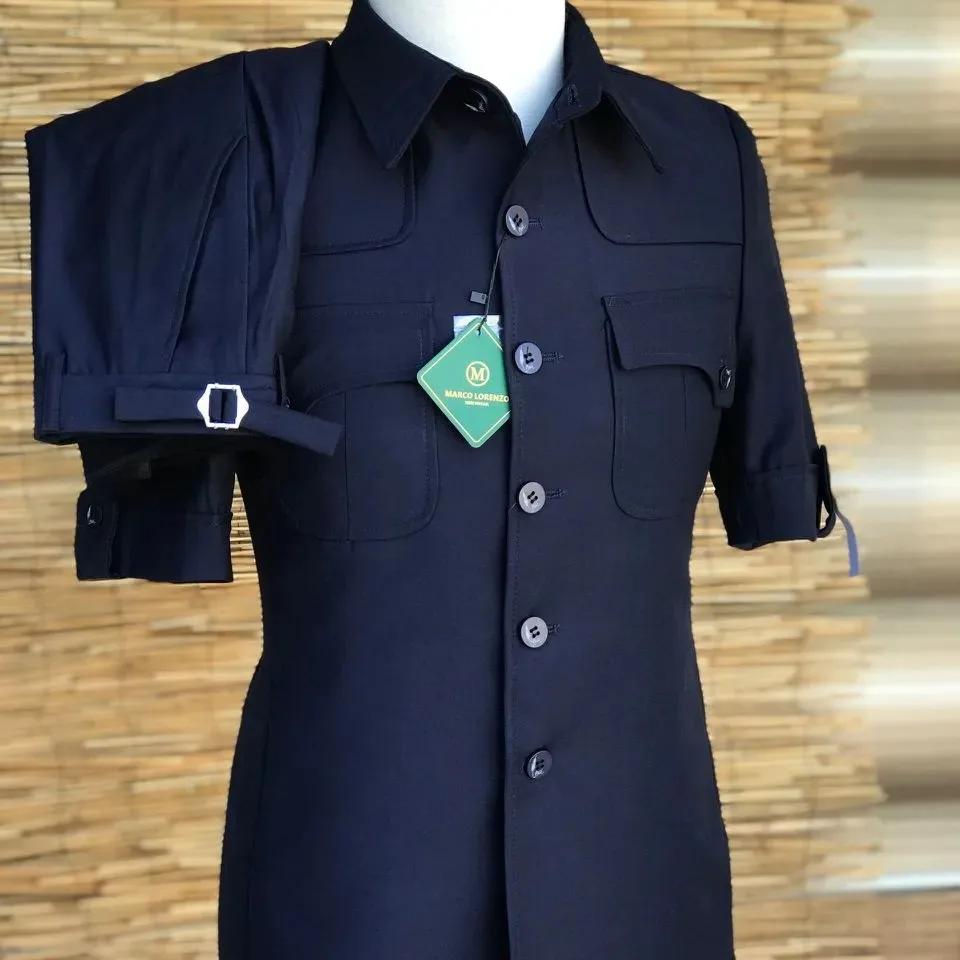 Costume marron pour hommes d'affaires