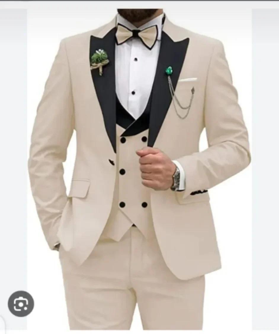 Costume Trois Pièces Décontracté pour Homme