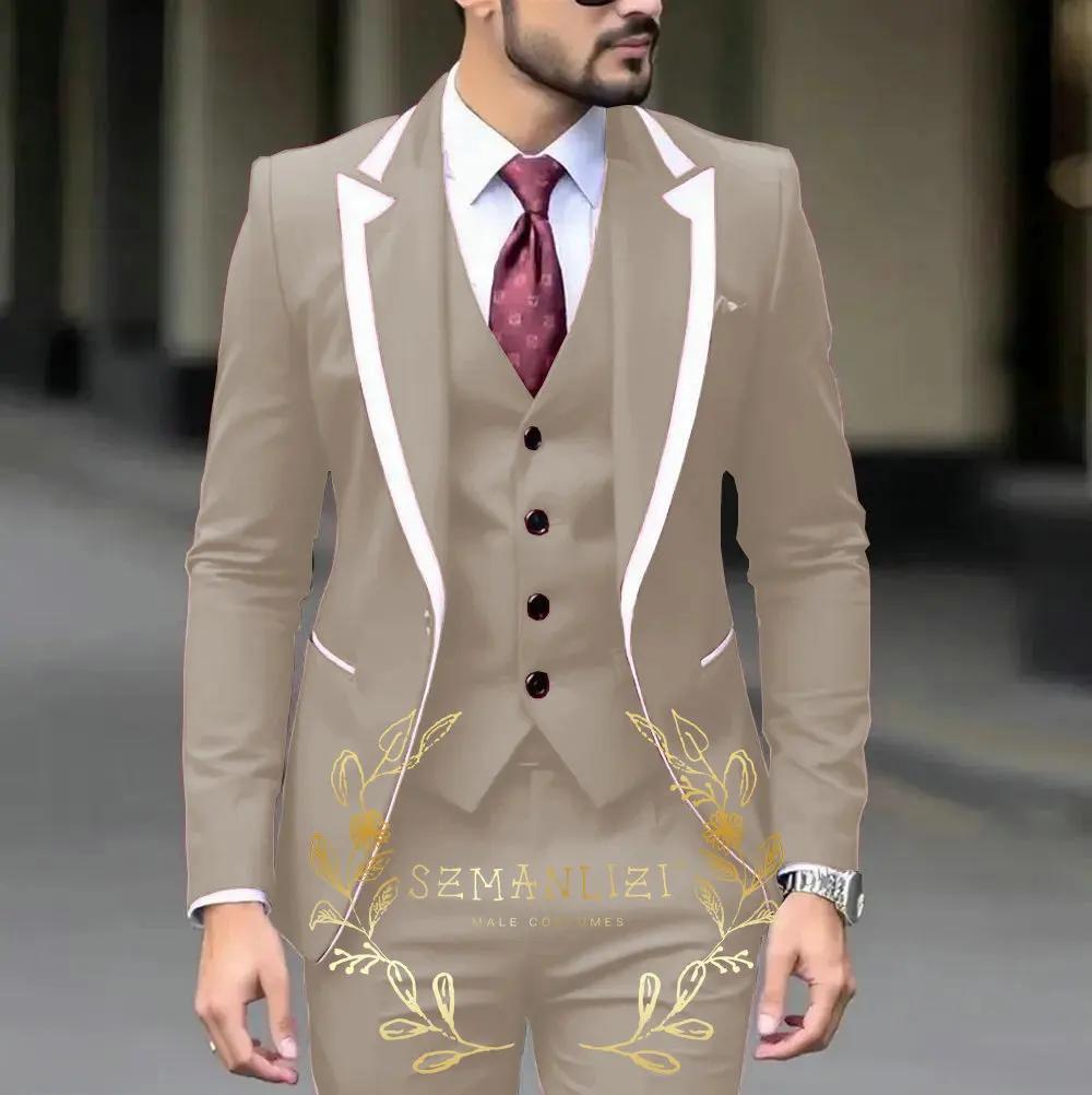 Tuxedos de mariage bleu Royal pour hommes