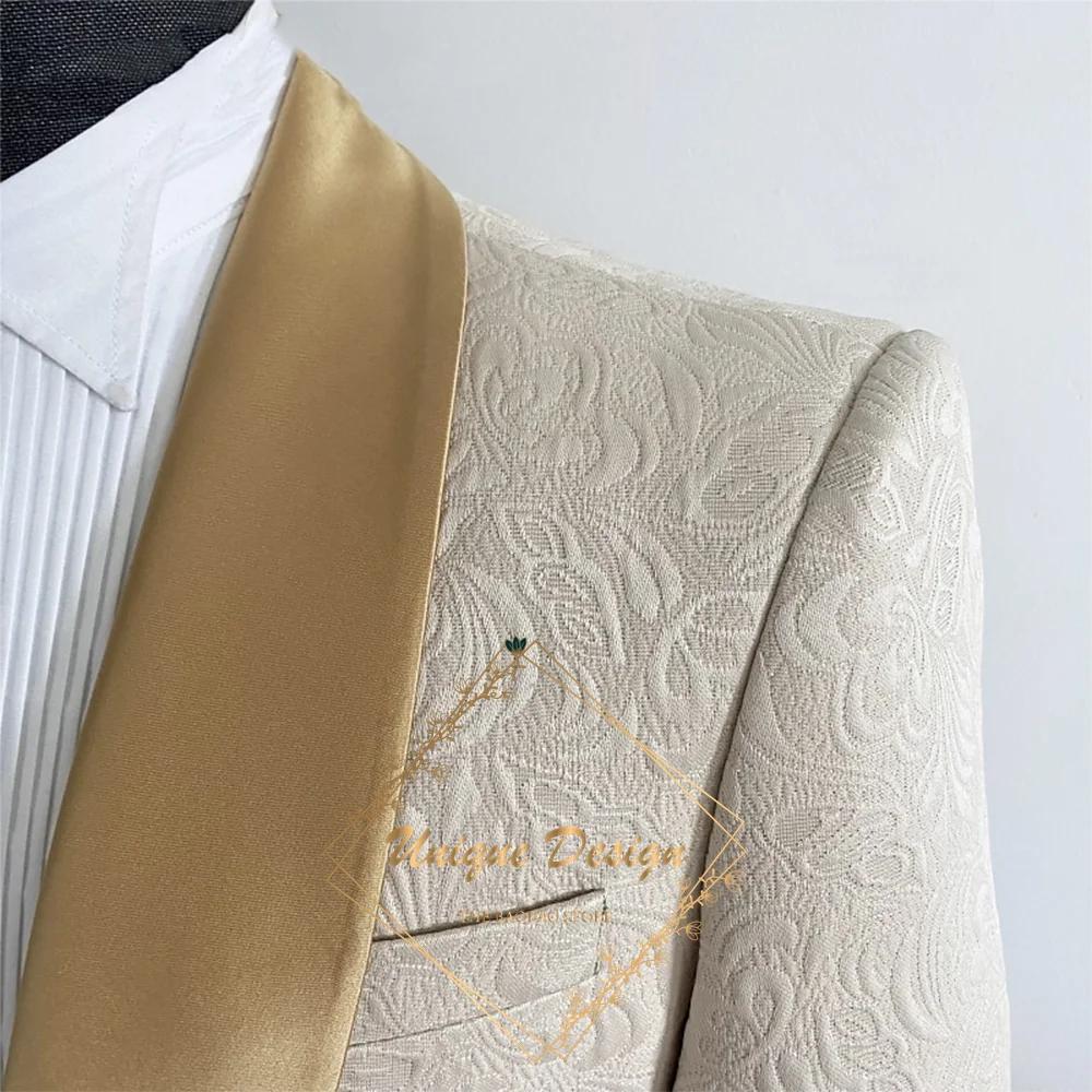 Costume Champagne pour hommes