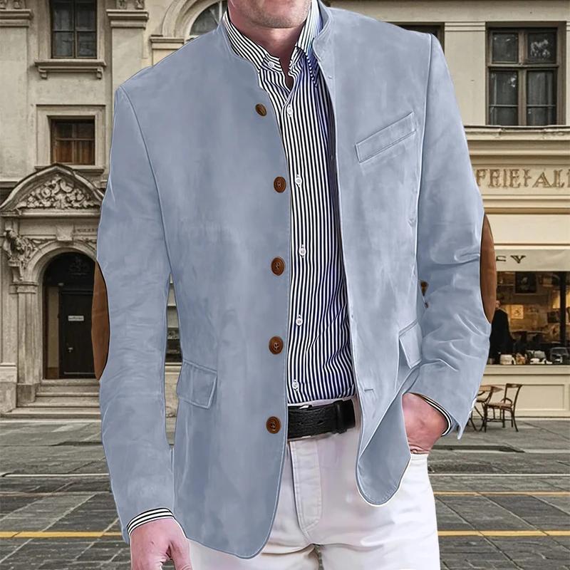 Blazer Homme Rétro Automne en Flanelle
