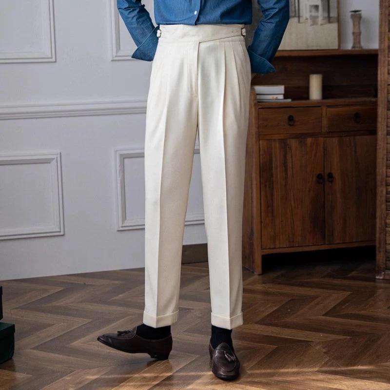 Naples Slim-Fit fur s Pants pour hommes
