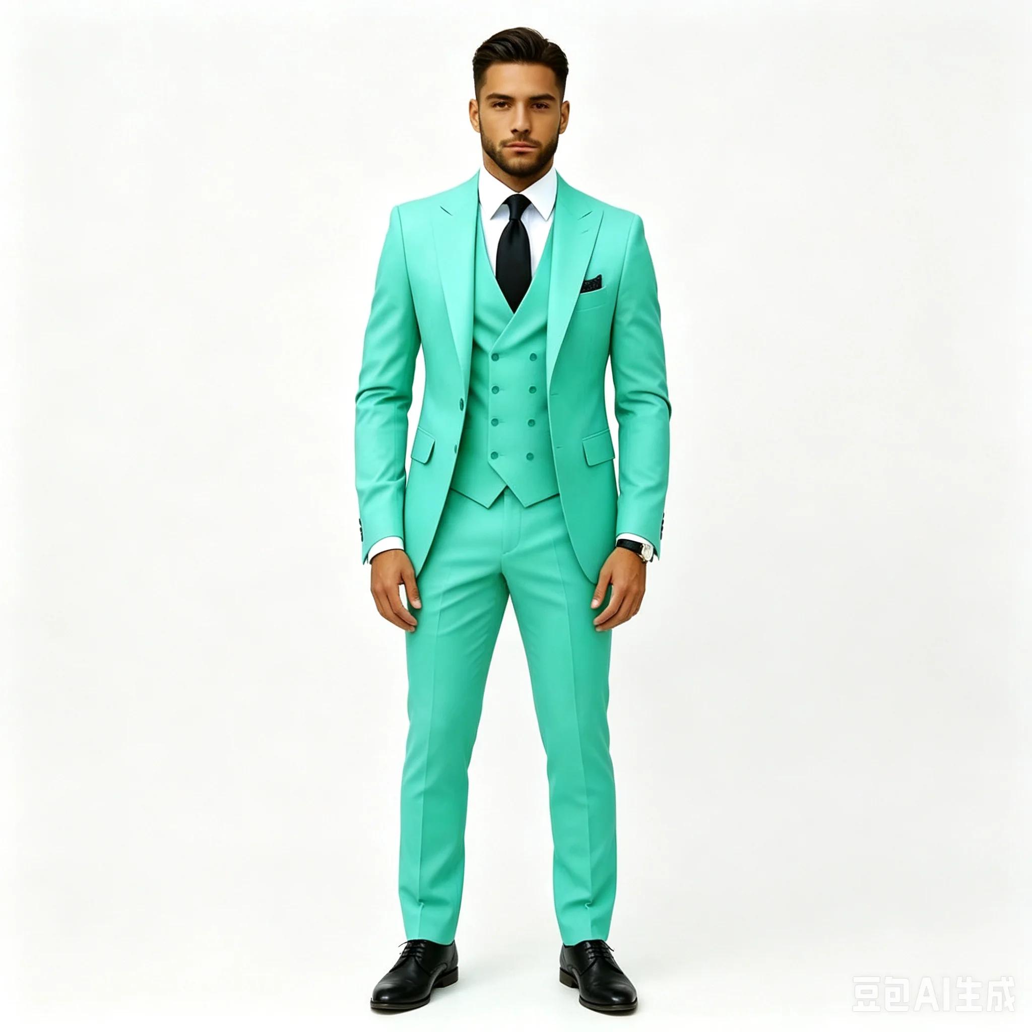 Costume homme bleu marine de haute qualité