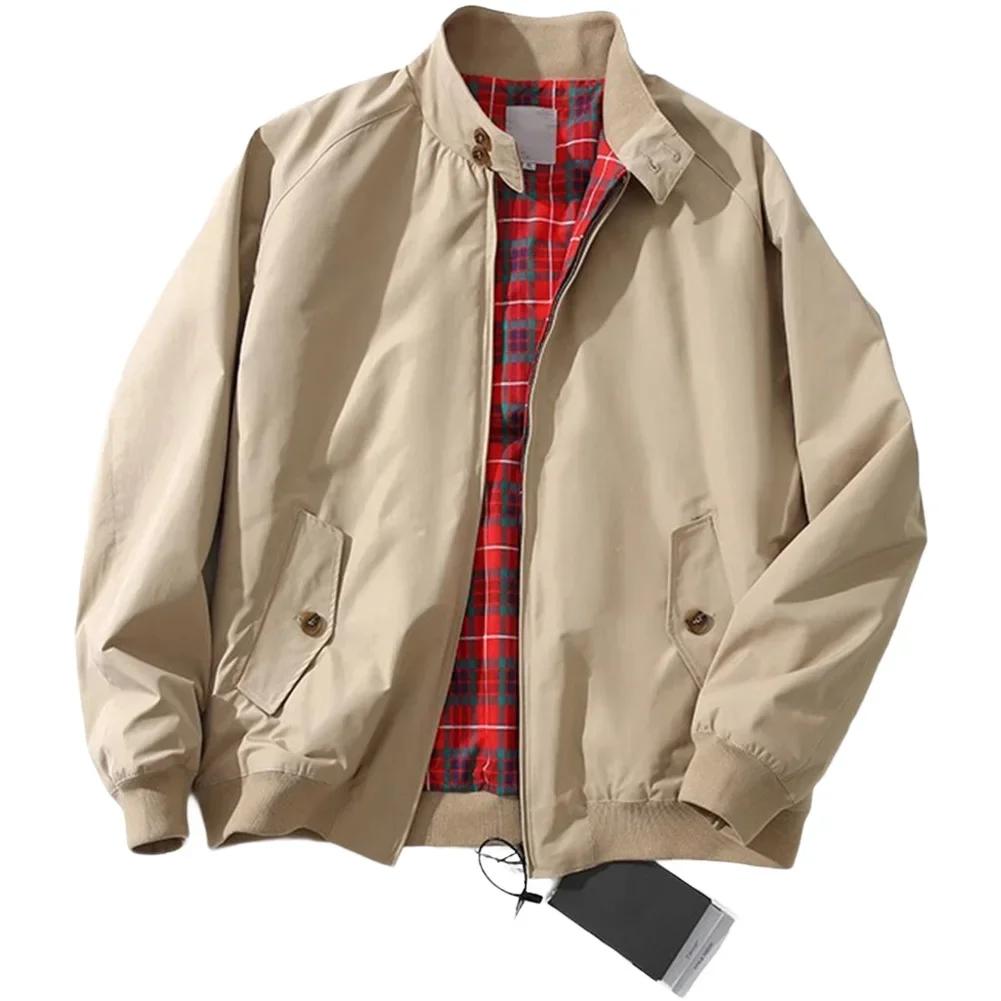 Veste pour les vacances manteau à col montant vêtements d'extérieur pour hommes activités décontractées 2XL