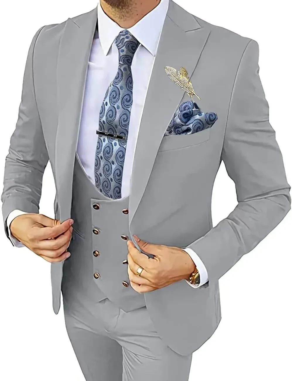 Costume de smoking classique pour hommes