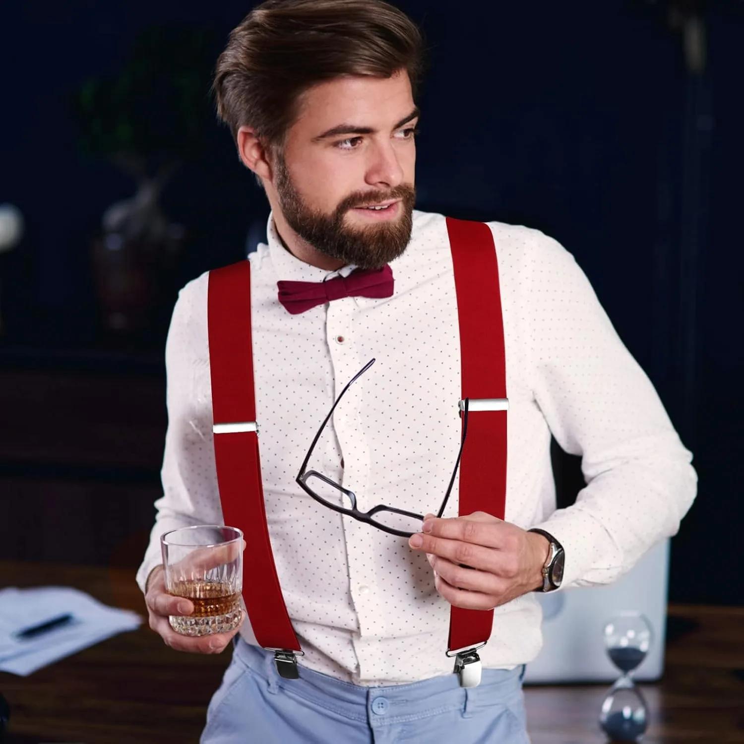 Bretelles pour pantalons pour hommes