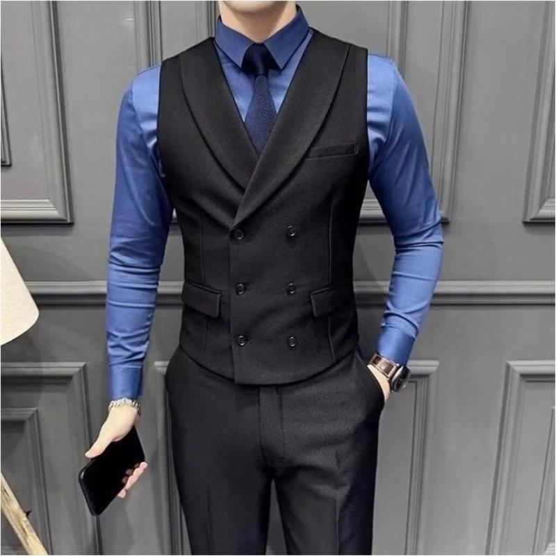 Gilet de costume d'affaires pour hommes