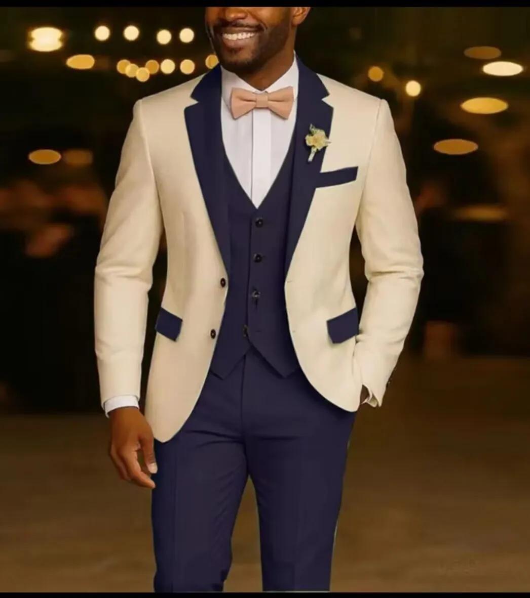 Costume de mariage pour homme 2 pièces