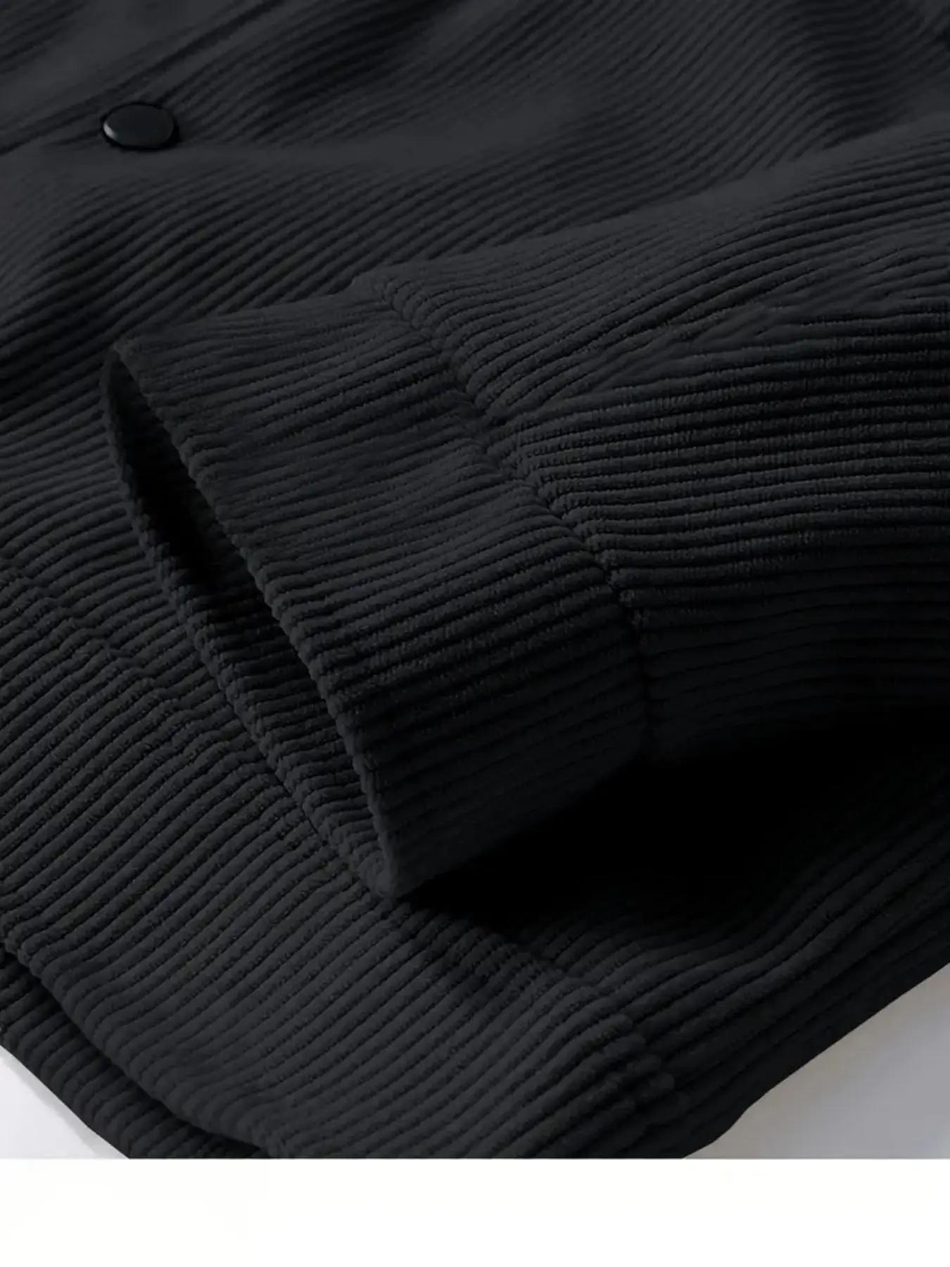 Nouvelle veste en velours côtelé pour homme automne 2025