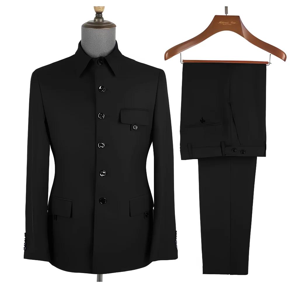 Costume formel bleu Royal pour hommes