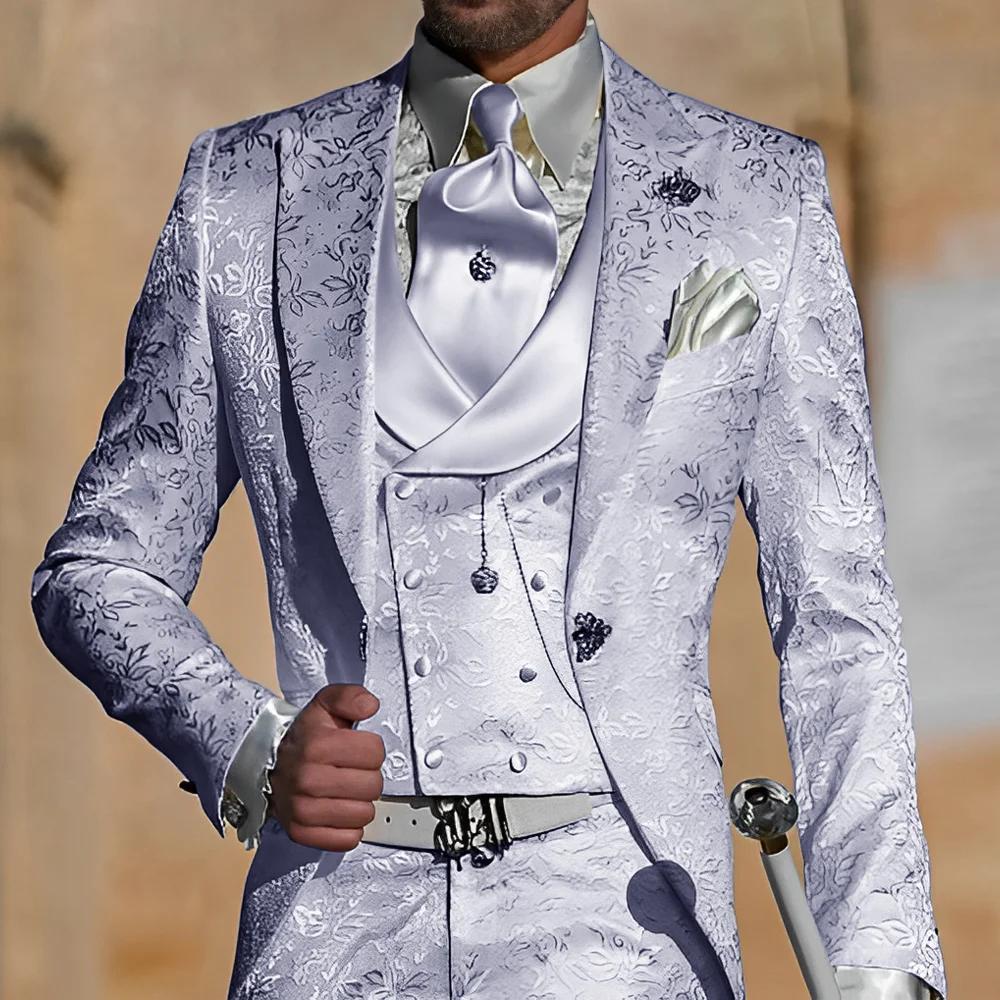 Costume Jacquard pour hommes