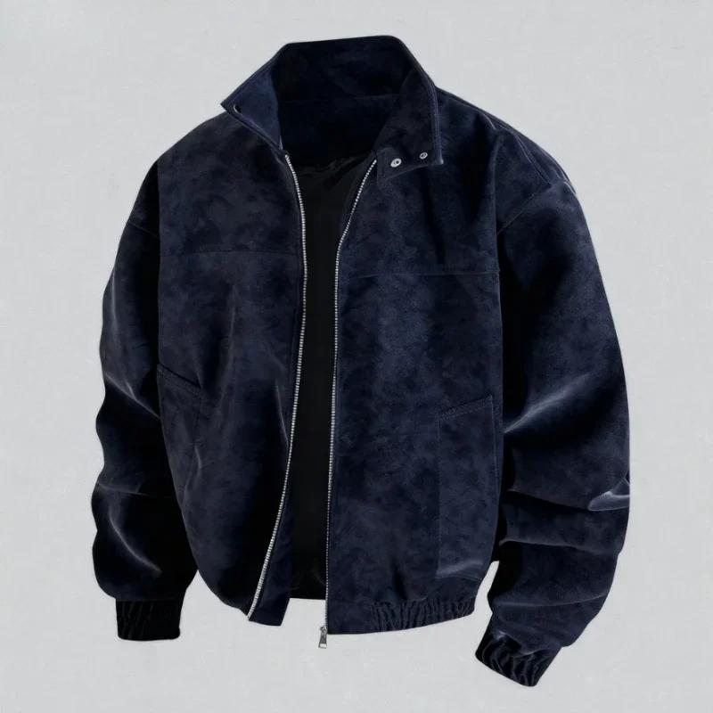 2025 hommes veste en cuir moto