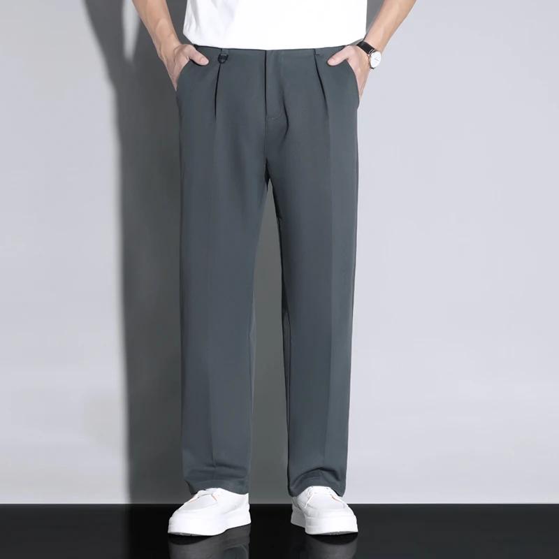 Pantalon de Costume Blanc pour Homme – Style Classique Décontracté