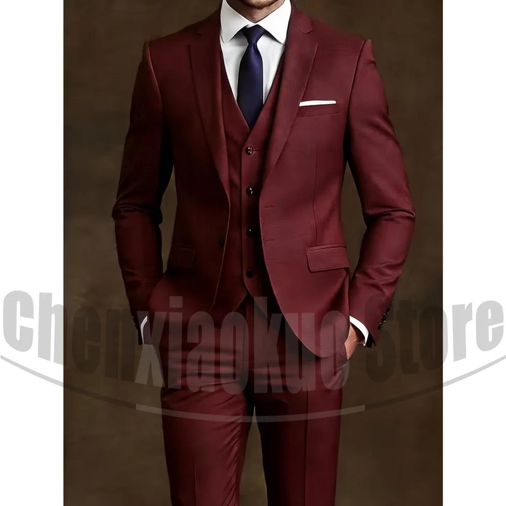 Costume chic pour homme 3 pièces