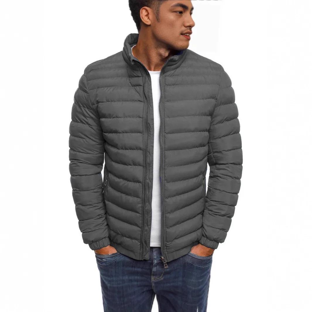 Veste en coton de couleur Pure pour homme