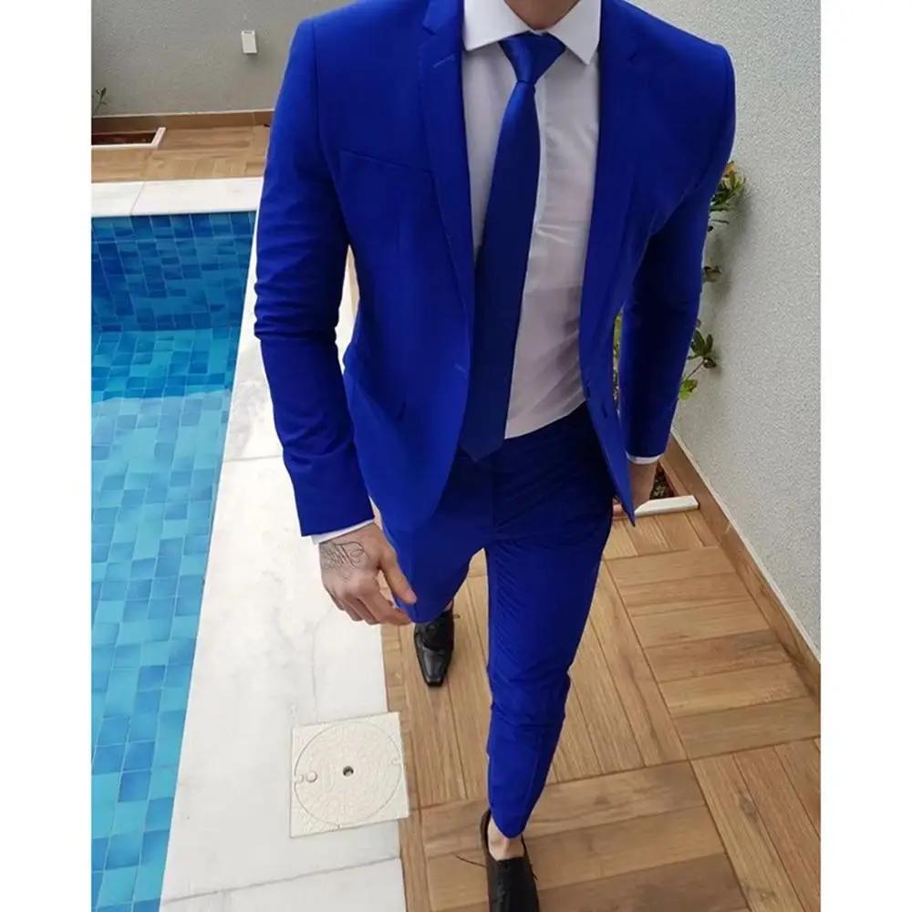 Costume de Bal Bleu Royal pour Homme