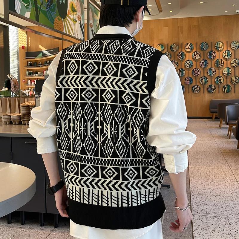 Gilet tricoté pour hommes