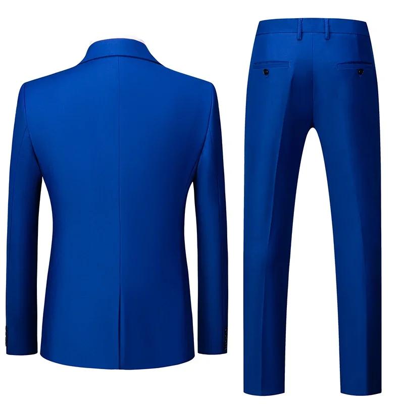 Costume violet pour hommes