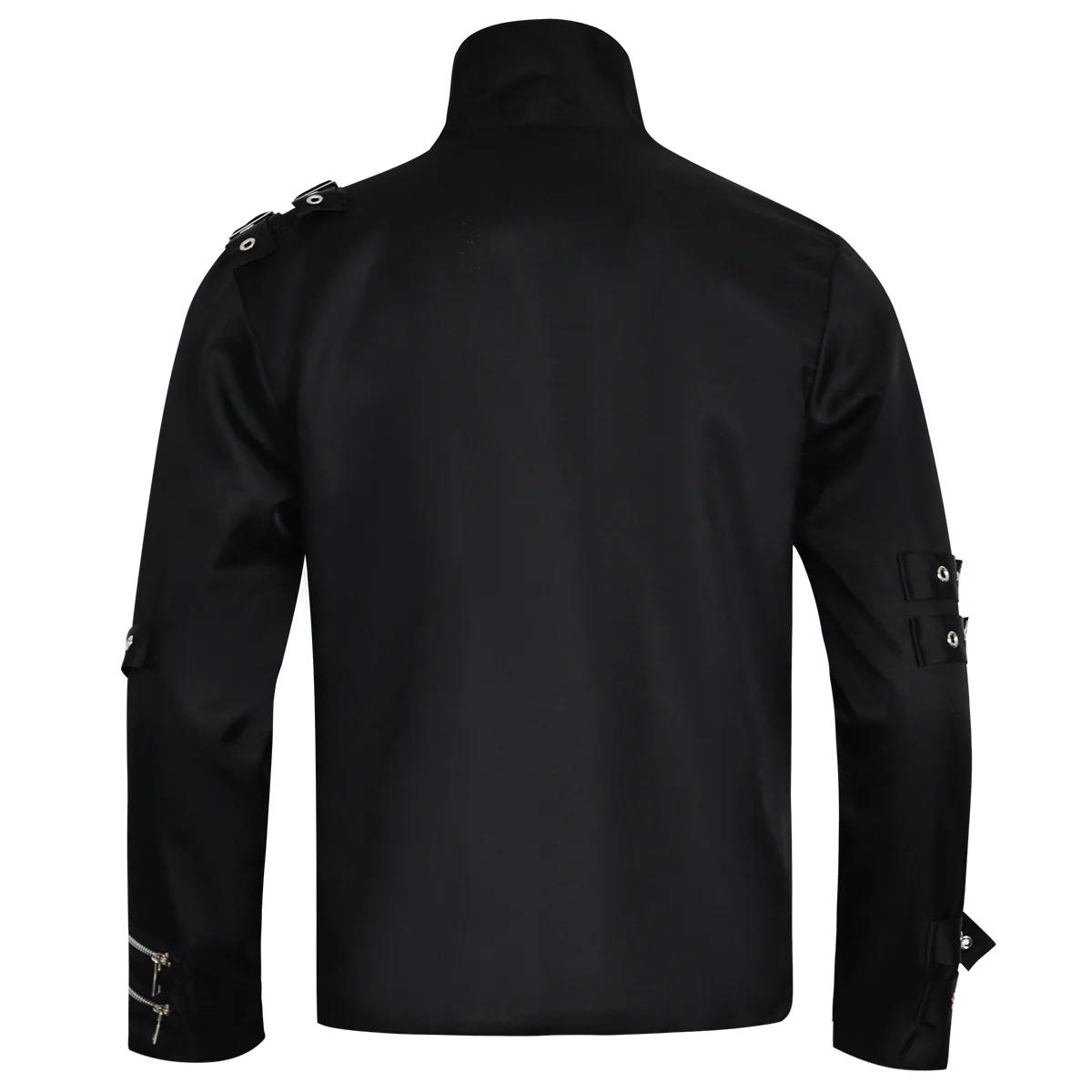 Veste de costume rare MJ Michael Jackson Blac BAD pour homme
